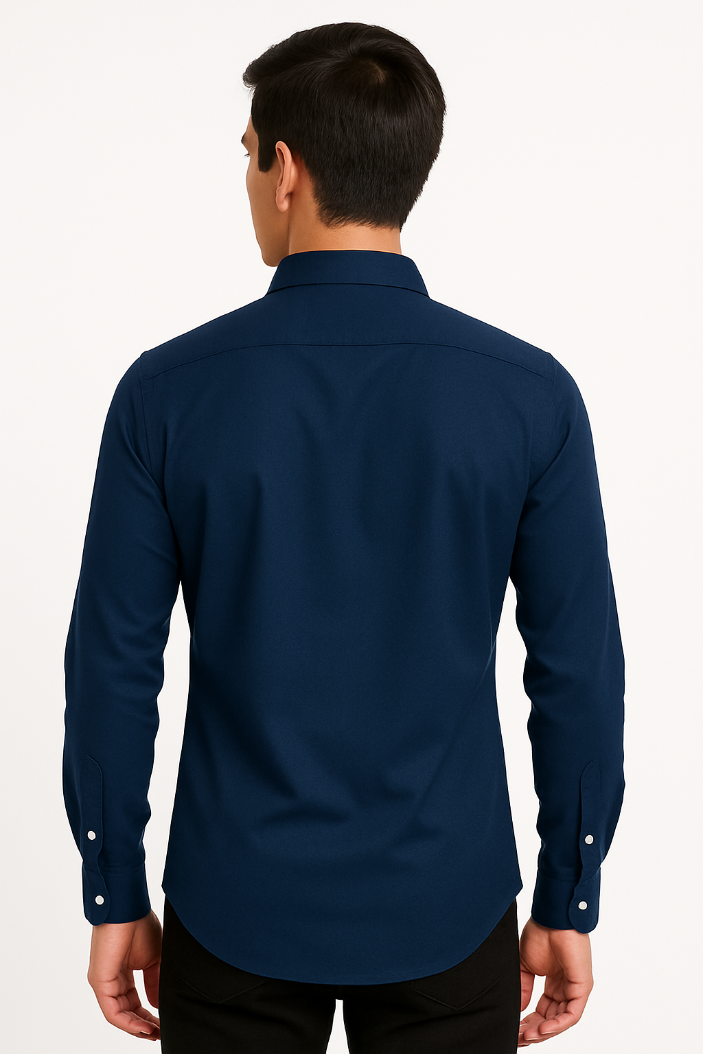 Wholesale B2B navy blue shirt